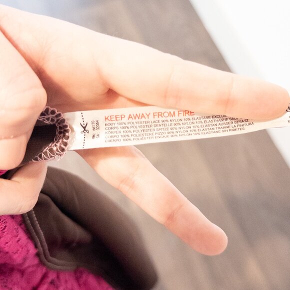 NWOT Free People First Date Lace Trim Romper, Size Large - Picture 8 of 8